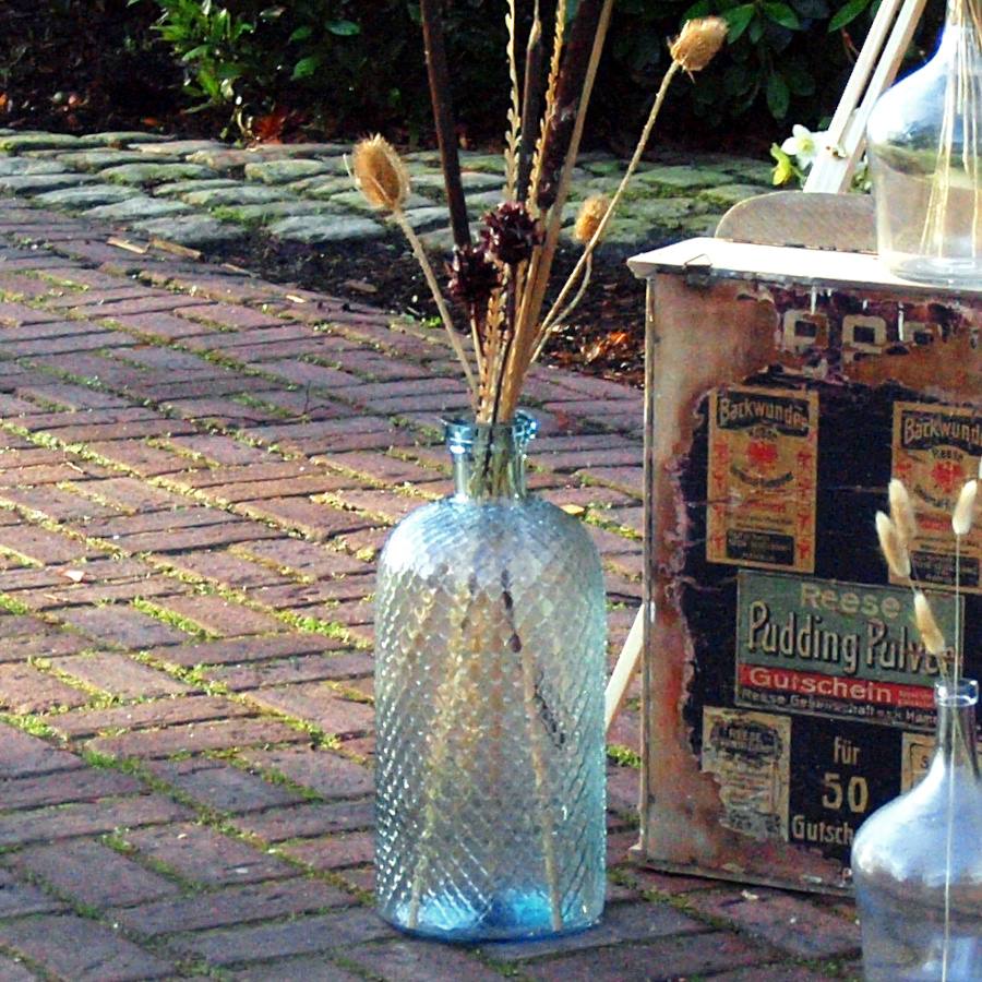Bodenvase 42cm mit Struktur