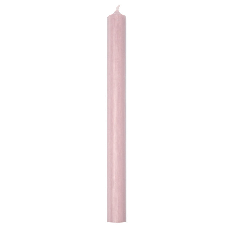 Stabkerze pastellrosa in 18cm und 25cm Höhe für deine Hochzeit