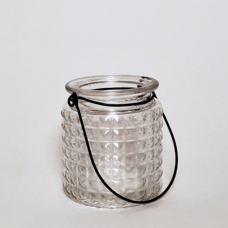 Windlicht Vase mit Henkel für Hochzeit und freie Trauung mieten