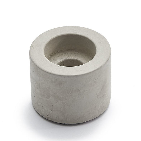Kerzenhalter Industrial aus Zement für Hochzeit mieten
