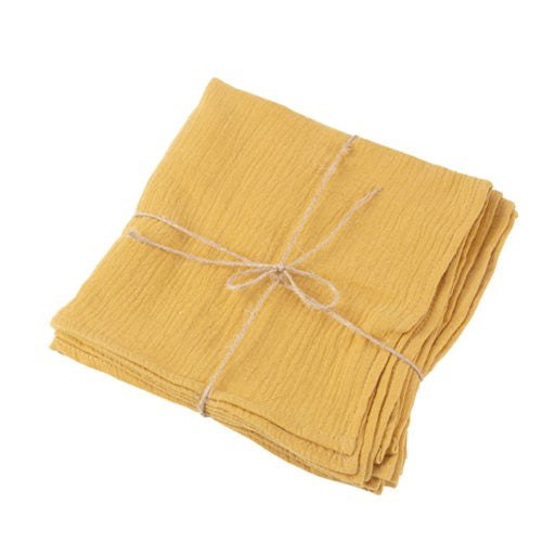 Musselin Serviette für Hochzeit mieten