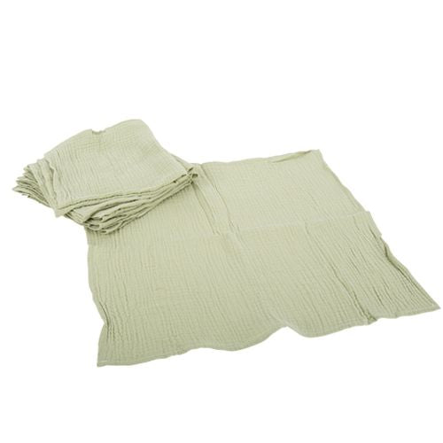 Musselin Serviette Pastellgrün für Hochzeit mieten