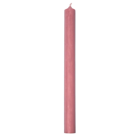 Stabkerze altrosa in 18cm und 25cm Höhe für deine Hochzeit