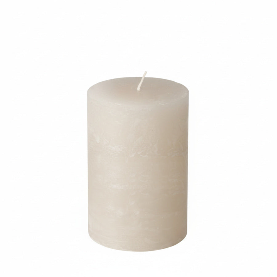 Stumpenkerze Natur mit Höhe 10cm oder 15cm für deine Hochzeit