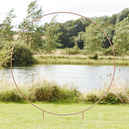 Traubogen rund Kupfer für Hochzeit und freie Trauung mieten 